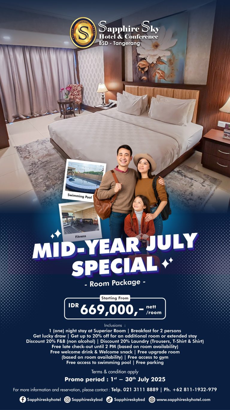 Mid-Year July Special Room Package